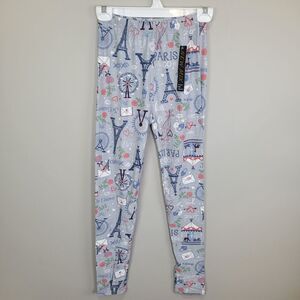 New Mix Paris Themed Leggings One Size‎ Fits All